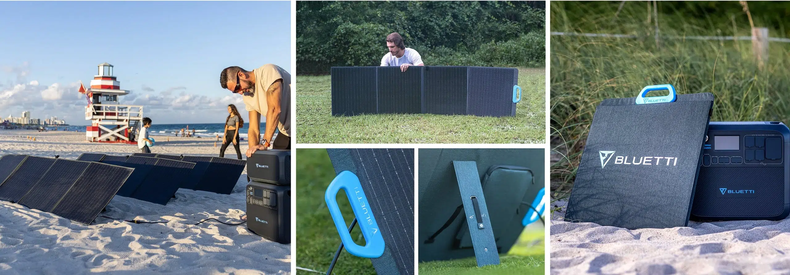 bluetti pv200 picture collage